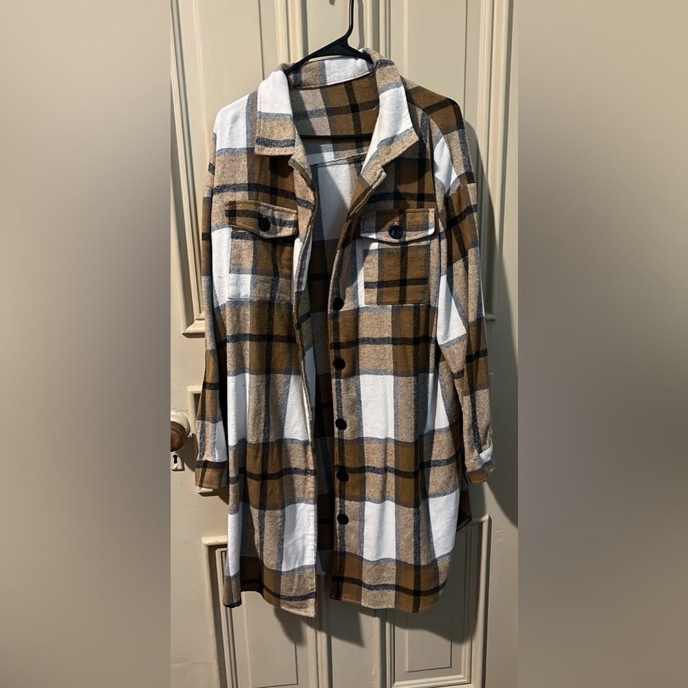 Long Amazon shacket 2xl